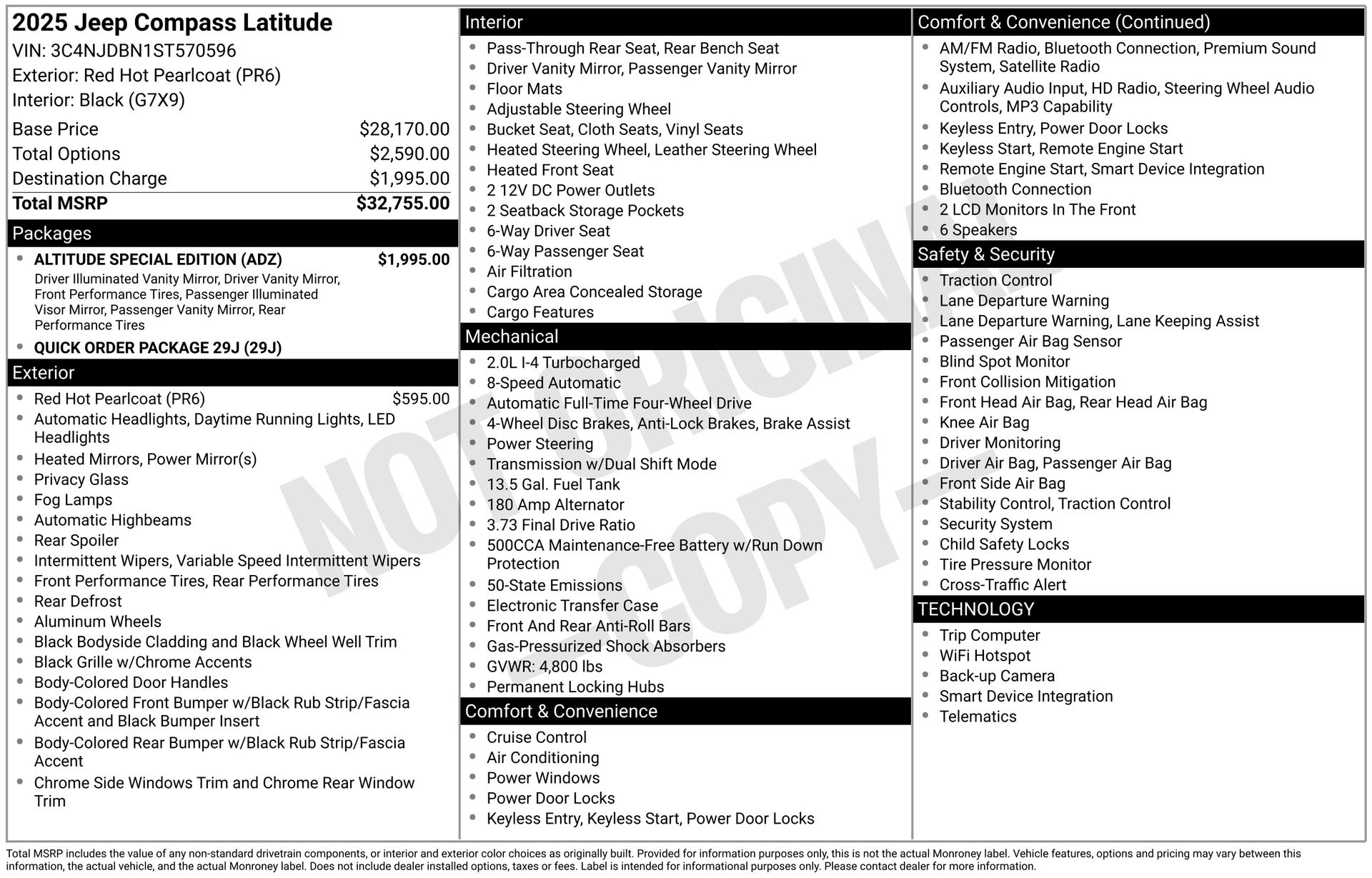 2025 JEEP COMPASS - Image 3