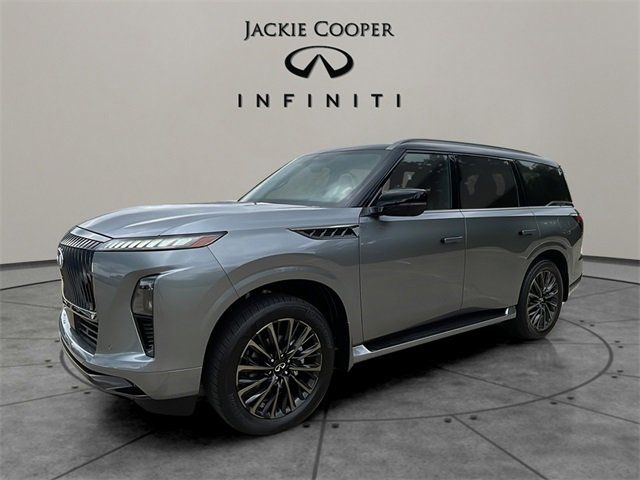 Dynamic Metal/Black Obsidian 2026 INFINITI QX80 Autograph 4WD SUV / Crossover All-Wheel Drive 9-Speed Automatic