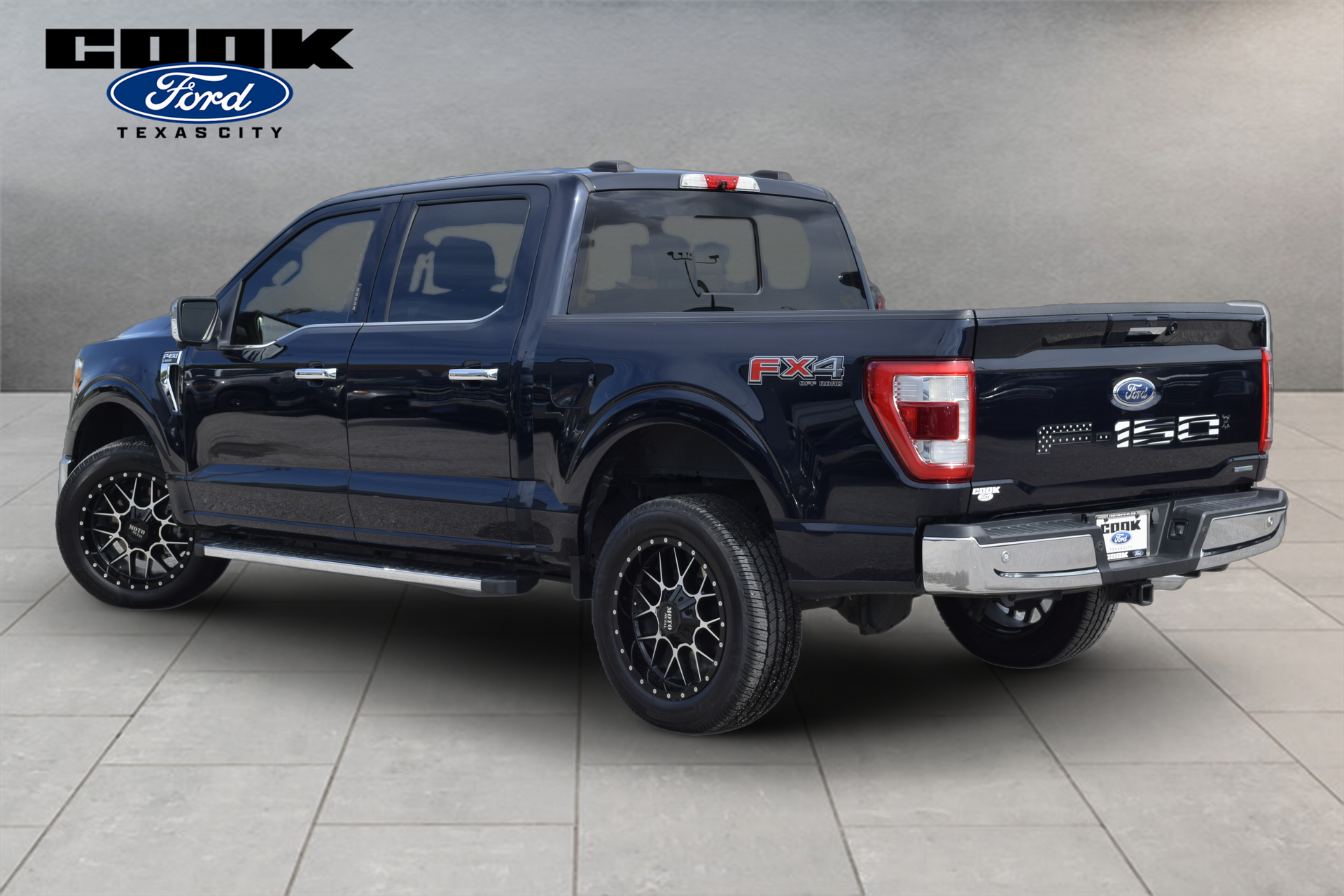 2021 Ford F-150 Lariat Blue at Don McGill Toyota