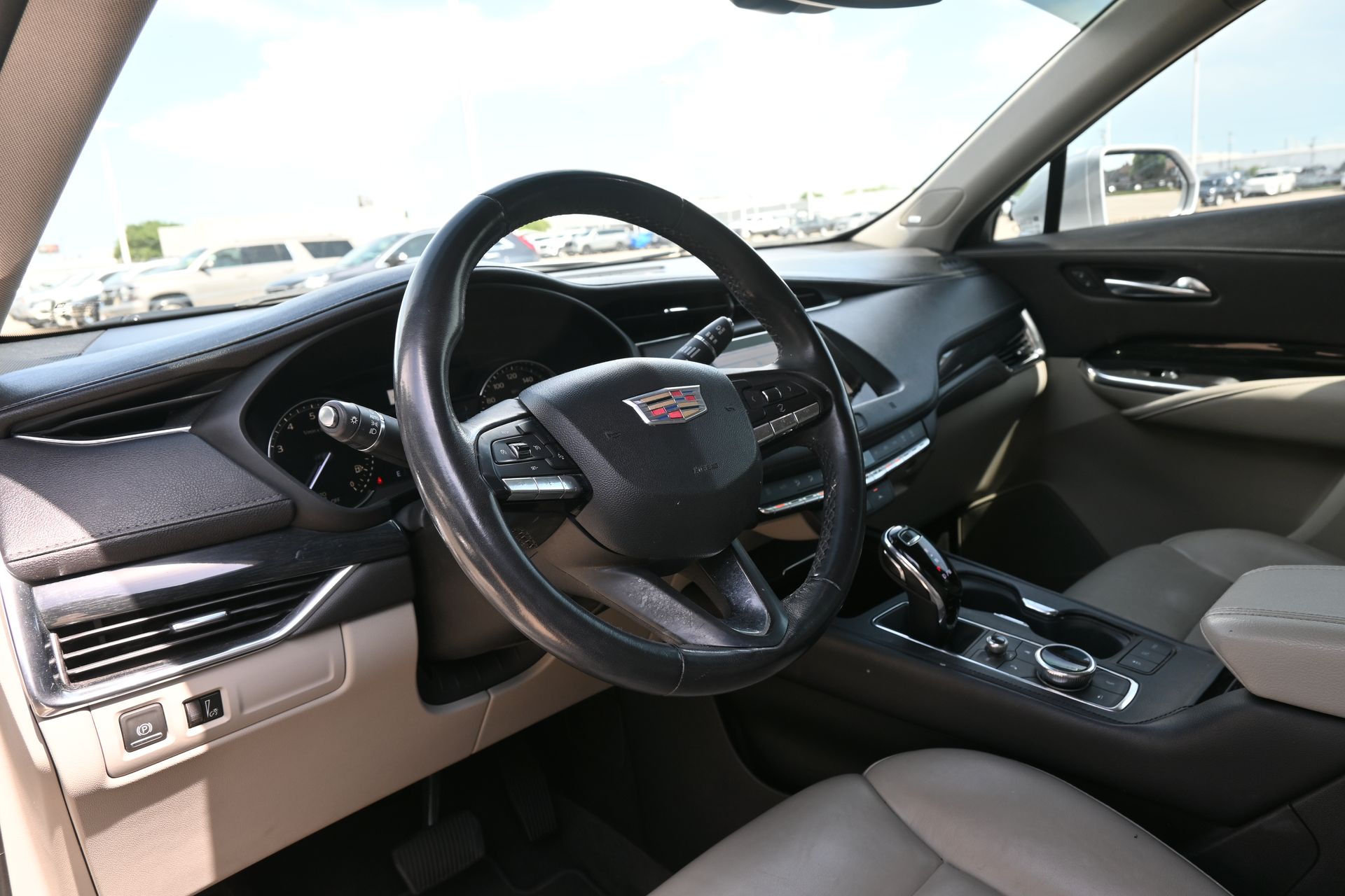 2020 Cadillac XT4 Premium Luxury Silver at Tom Peacock Cadillac