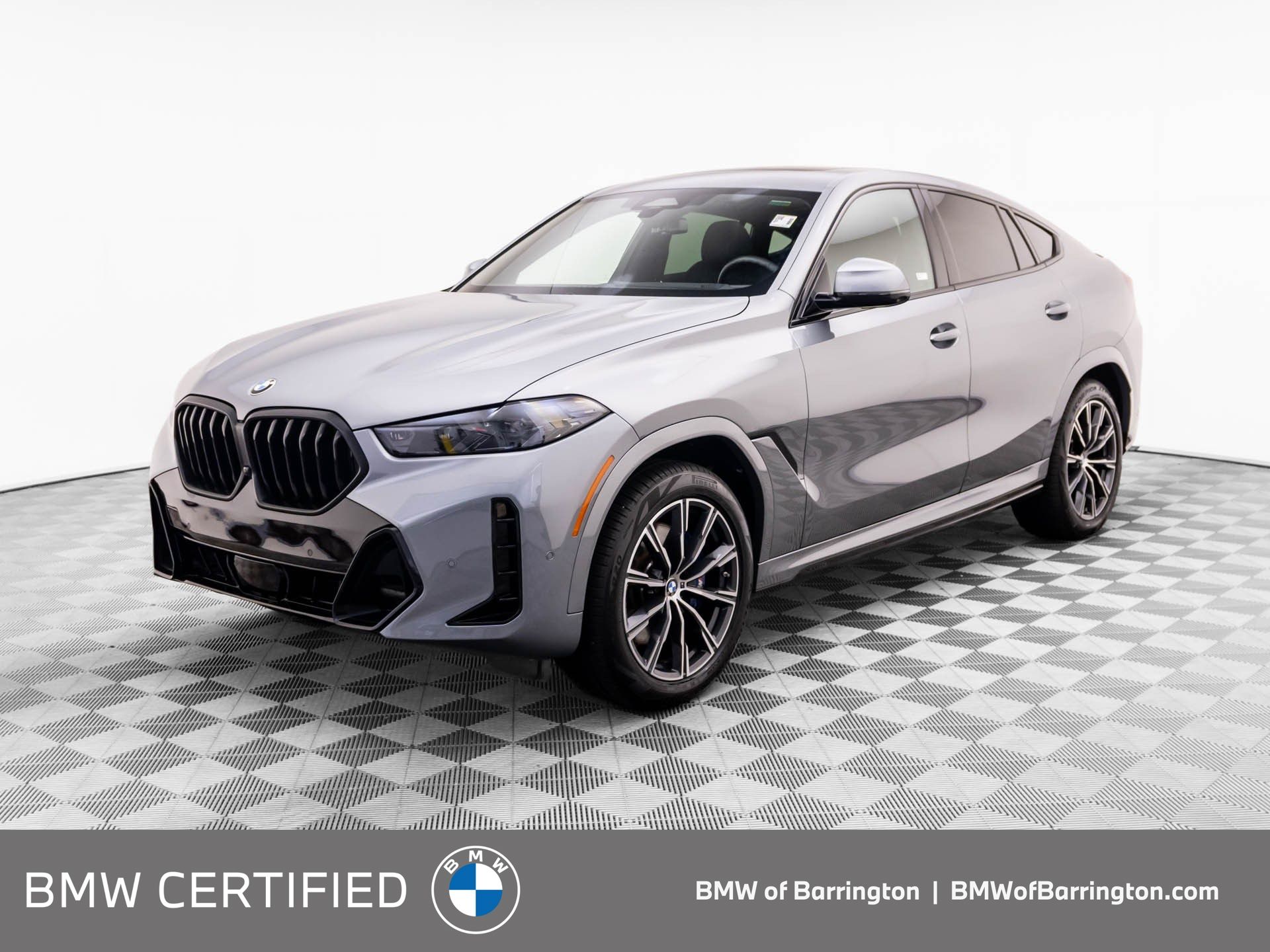 Gray Metallic 2026 BMW X6 SUV / Crossover All-Wheel Drive 8-Speed Automatic
