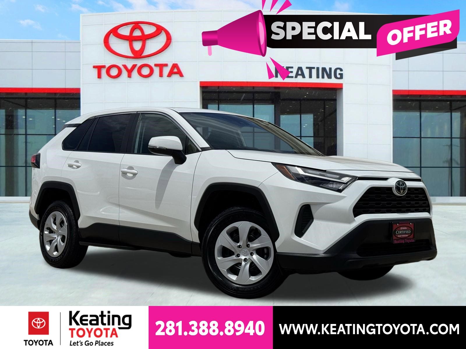 Ice 2025 Toyota RAV4 SUV / Crossover Front-Wheel Drive 8-Speed Automatic