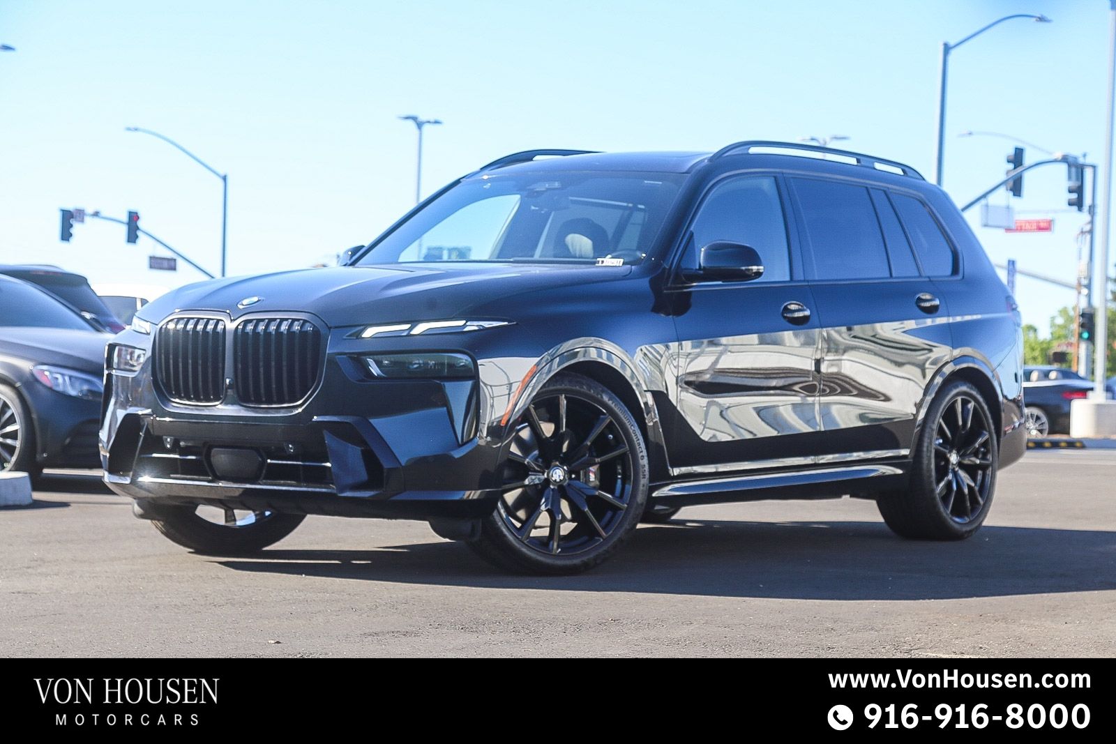 Black Sapphire Metallic 2024 BMW X7 xDrive40i AWD SUV / Crossover All-Wheel Drive 8-Speed Automatic