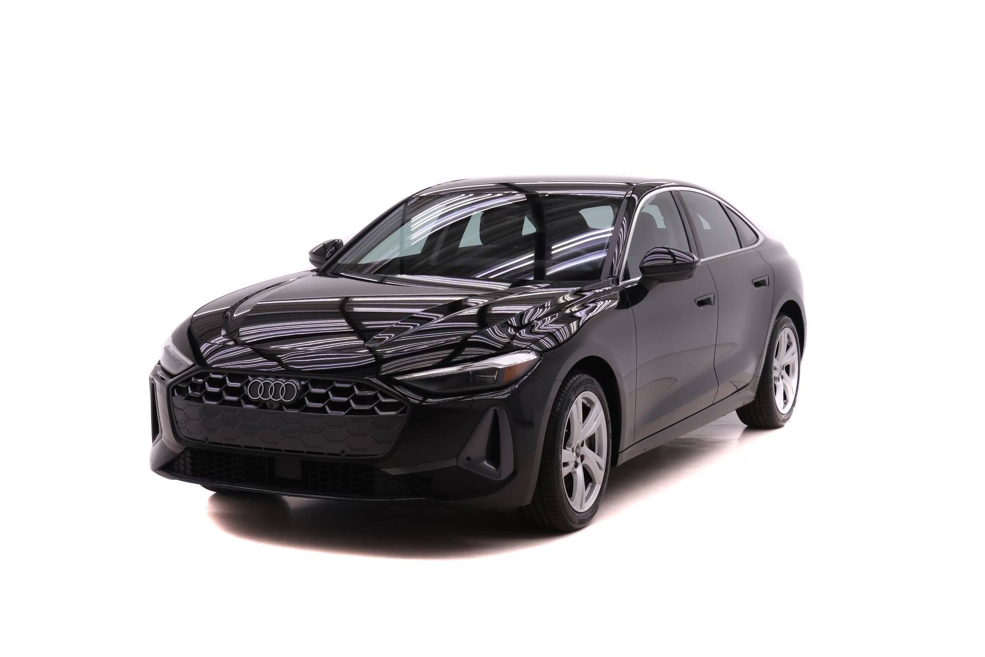 Mythos Black Metallic 2025 Audi A5 quattro Premium Sedan Sedan All-Wheel Drive 7-Speed Automatic