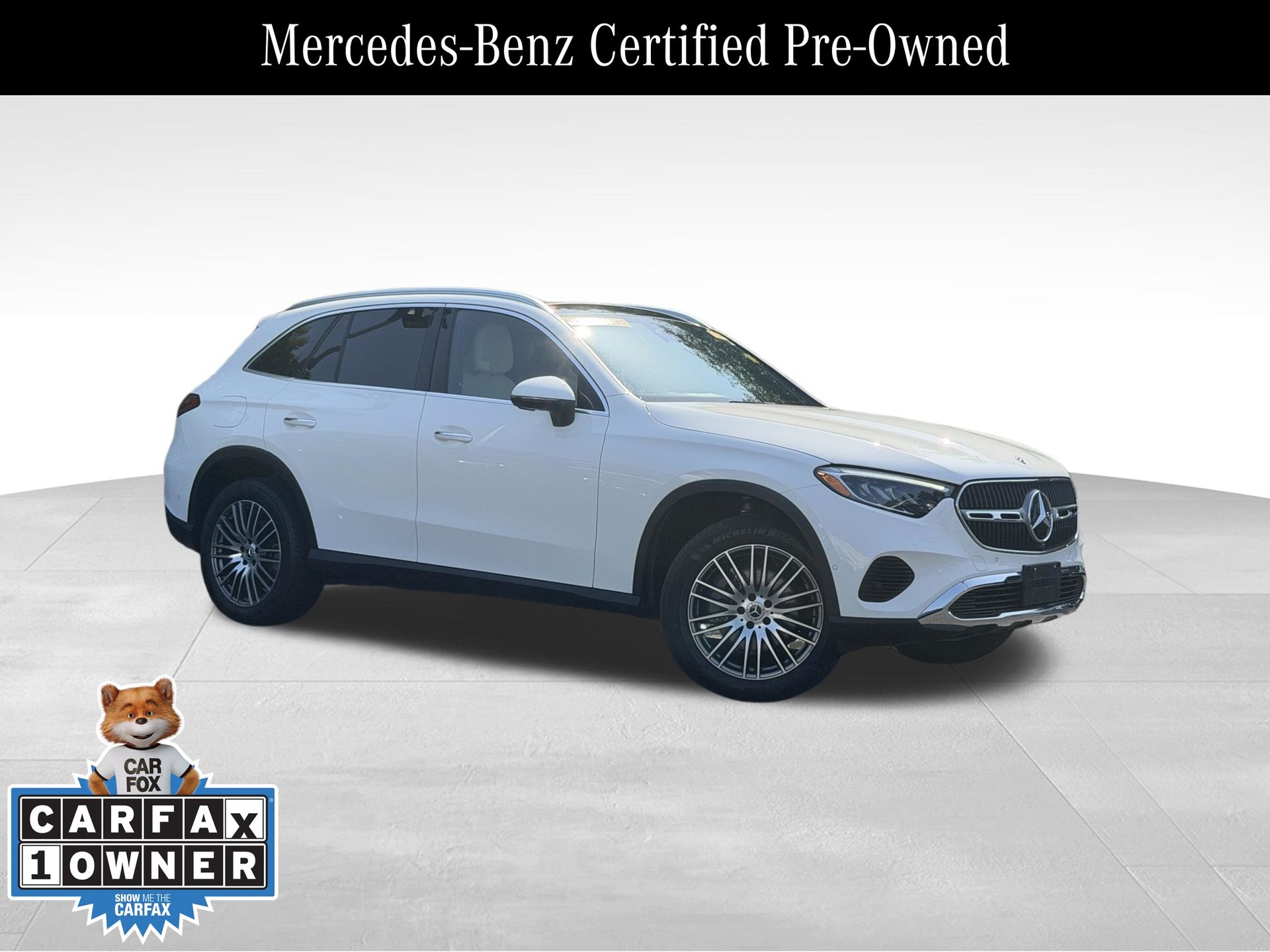 Polar White 2025 Mercedes-Benz GLC SUV / Crossover All-Wheel Drive 9-Speed Automatic