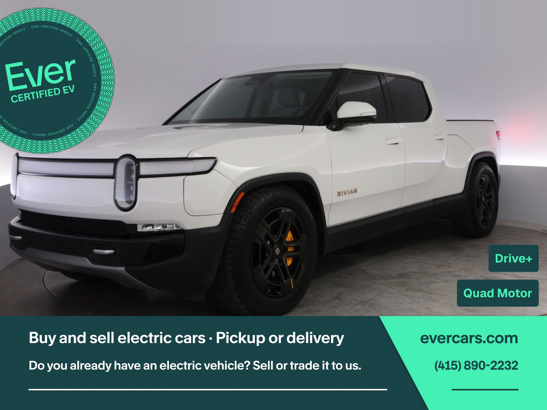  2023 Rivian R1T Adventure Quad Motor Crew Cab AWD   