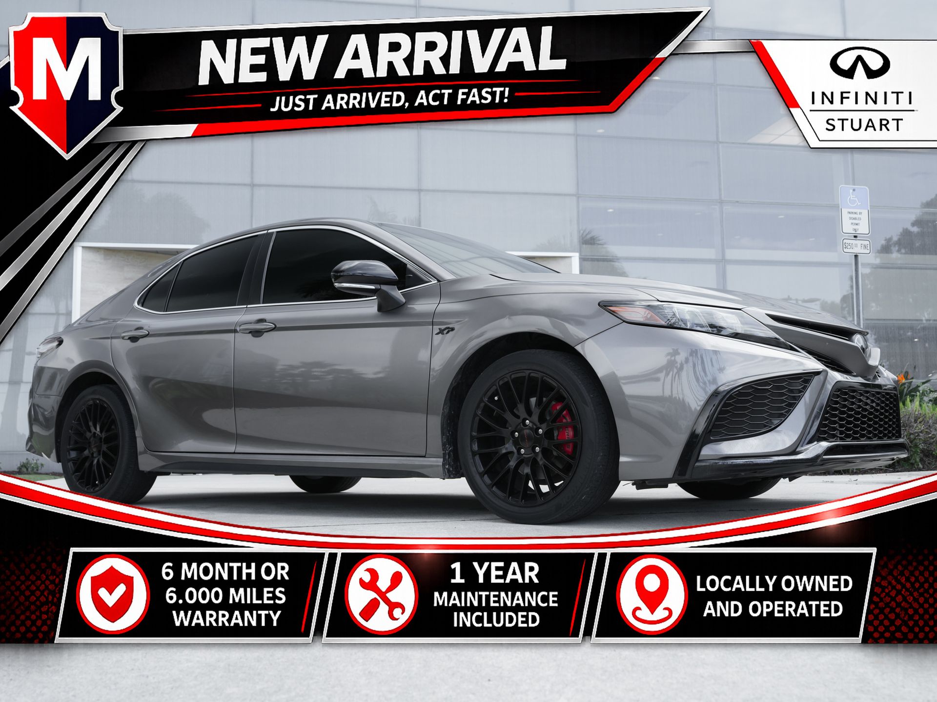 Predawn Gray Mica 2022 Toyota Camry Sedan Front-Wheel Drive 8-Speed Automatic