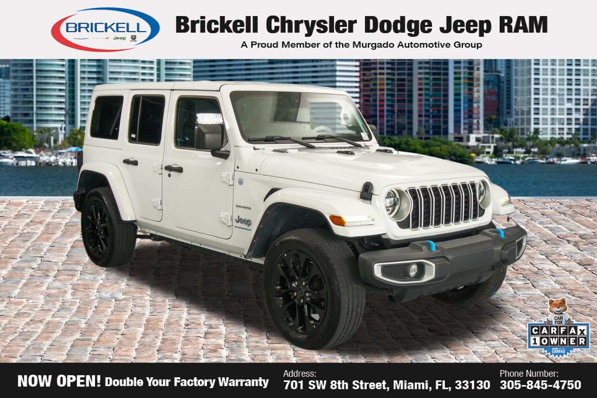 Bright White Clearcoat 2024 Jeep Wrangler 4xe SUV / Crossover Four-Wheel Drive 8-Speed Automatic