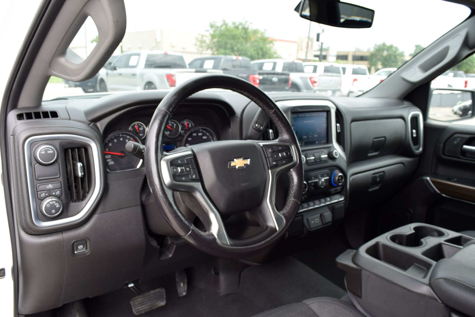 2021 Chevrolet Silverado 1500 LT White at Gullo Toyota