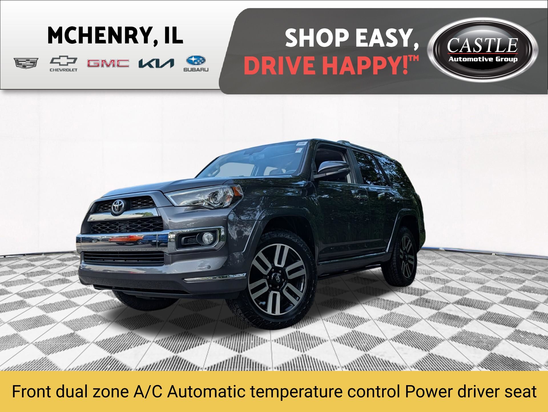Magnetic Gray Metallic 2019 Toyota 4Runner SUV / Crossover All-Wheel Drive 5-Speed Automatic Overdrive