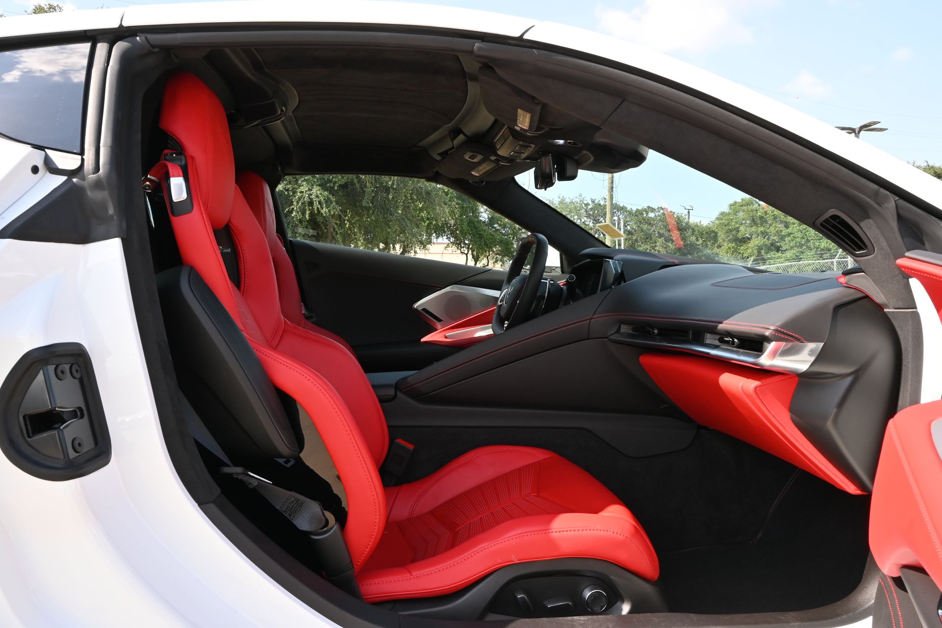2024 Chevrolet Corvette Stingray White at Central Houston Nissan