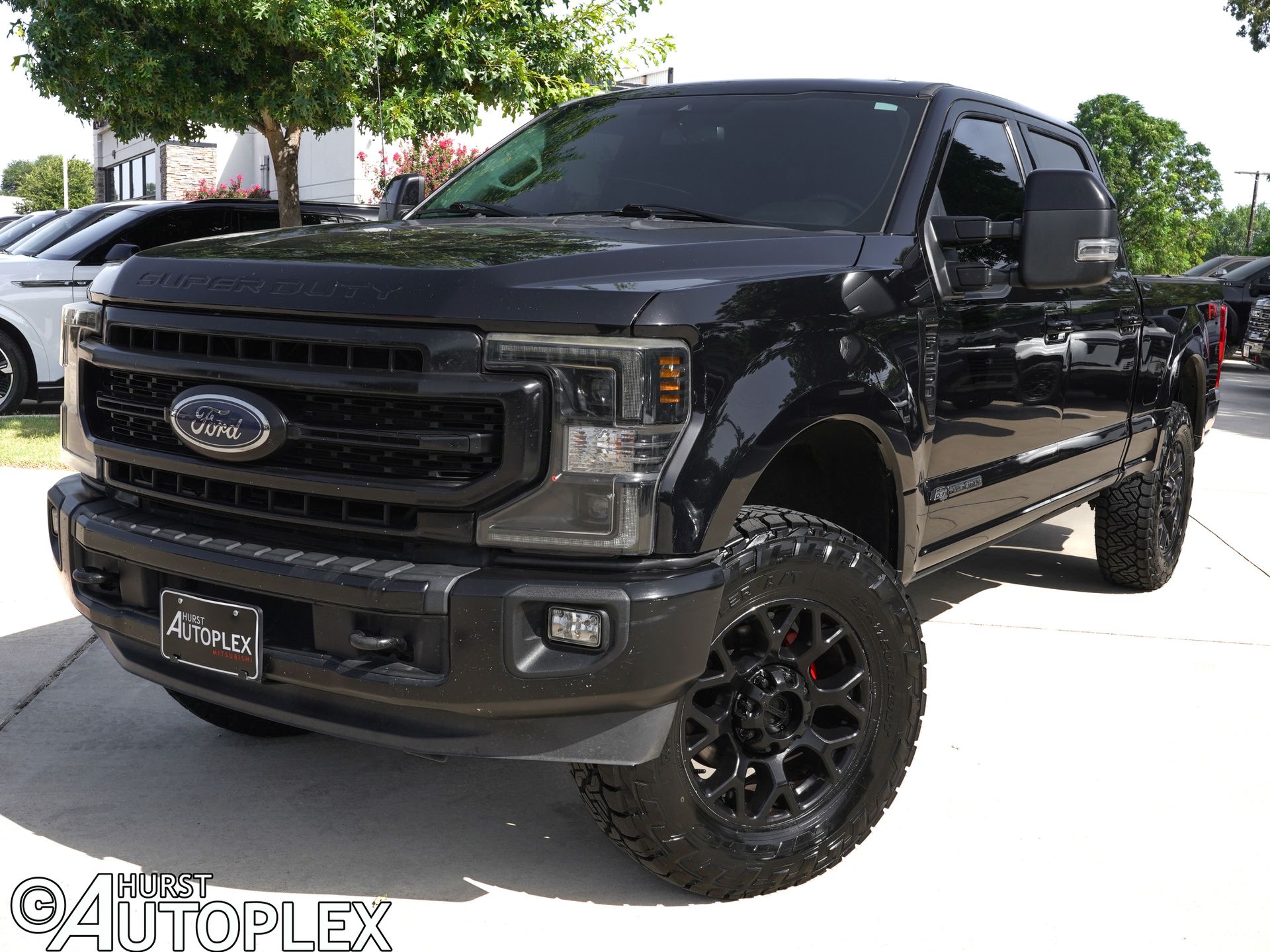 Agate Black Metallic 2021 Ford F-250 Super Duty Pickup Truck Four-Wheel Drive Automatic