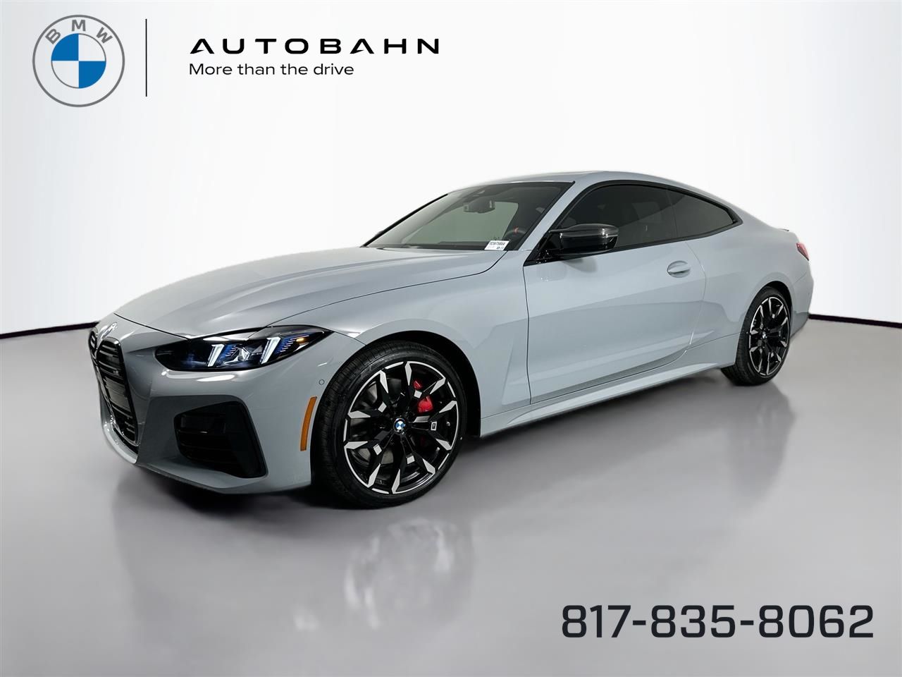 Brooklyn Gray Metallic 2026 BMW 4 Series M440i Coupe xDrive Coupe All-Wheel Drive 8-Speed Automatic