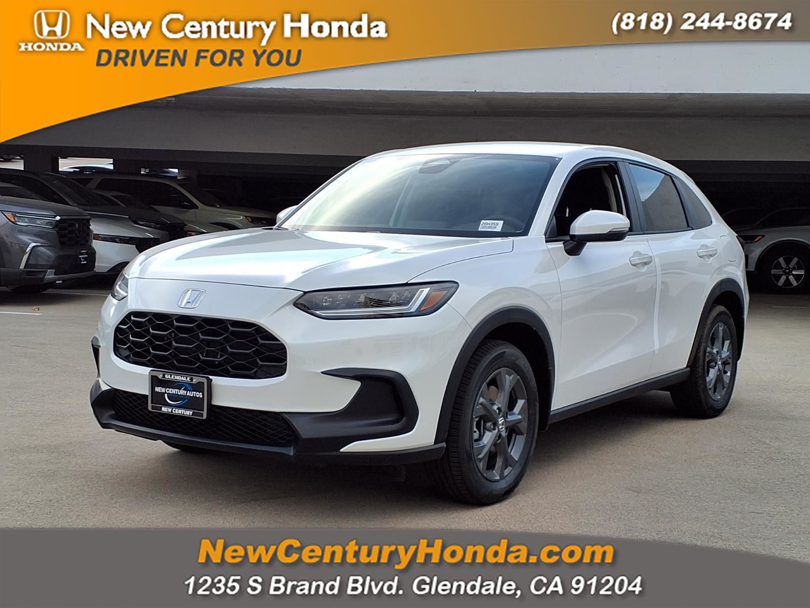 new 2026 Honda HR-V car, priced at $28,105