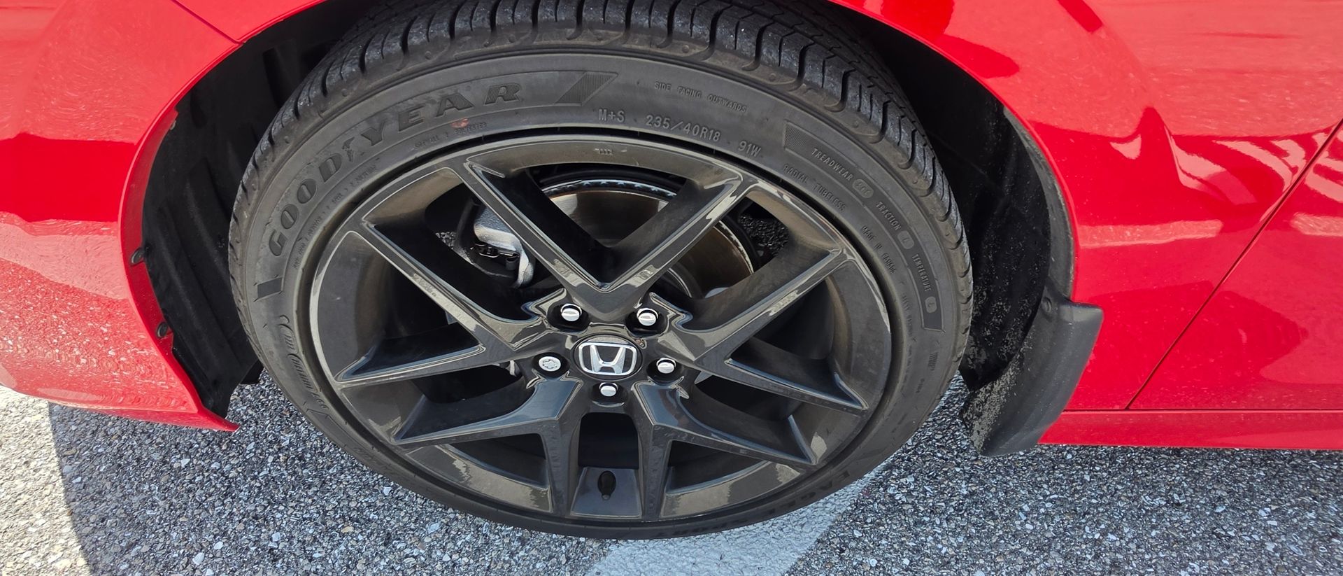 Certified Used 2025 Red Honda Sport image 9