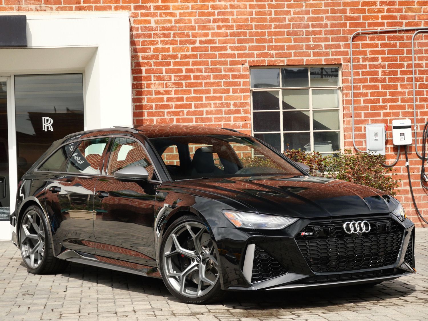 Mythos Black Metallic 2026 Audi RS 6 Avant Wagon All-Wheel Drive 8-Speed Automatic
