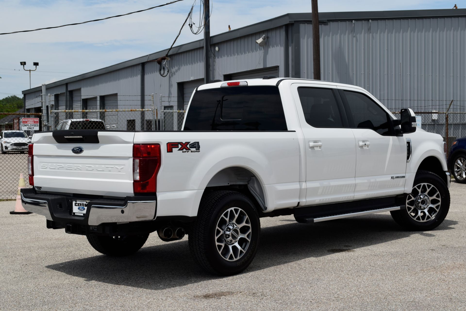 2020 Ford F-250SD Lariat White at Cook Ford