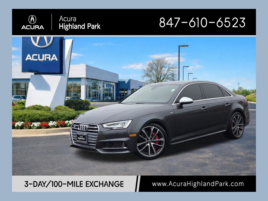 2018 Audi S4 3.0T quattro Premium Plus Sedan AWD