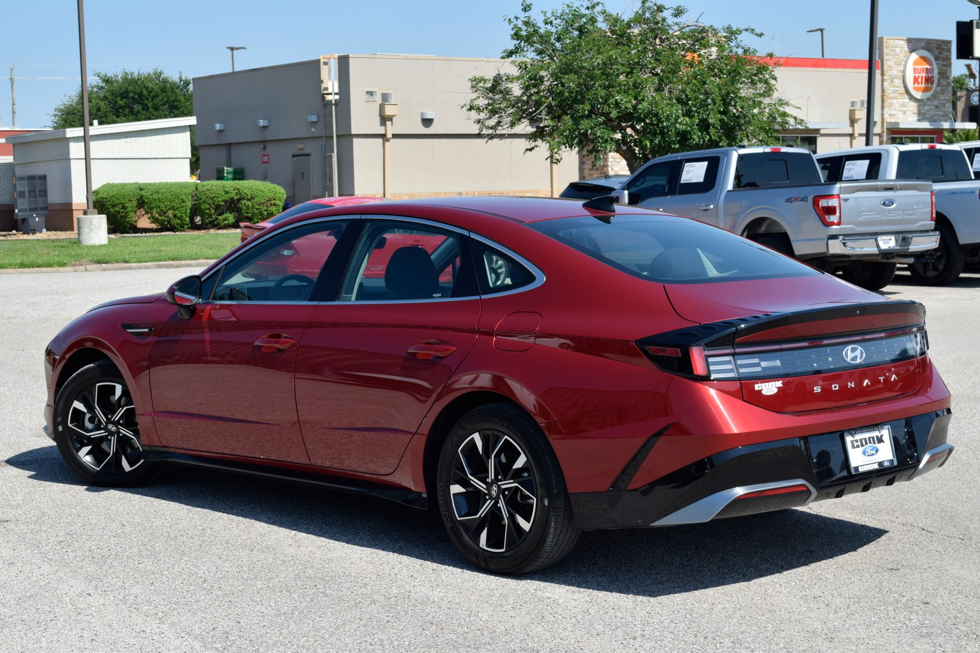 2025 Hyundai Sonata SEL Red at Classic Elite Chevrolet Sugar Land