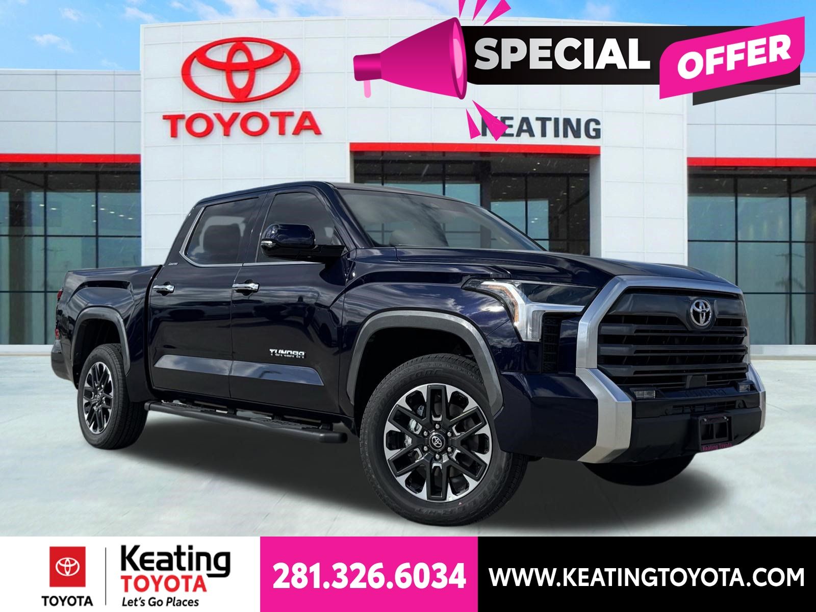Blueprint 2026 Toyota Tundra Pickup Truck Four-Wheel Drive Automatic