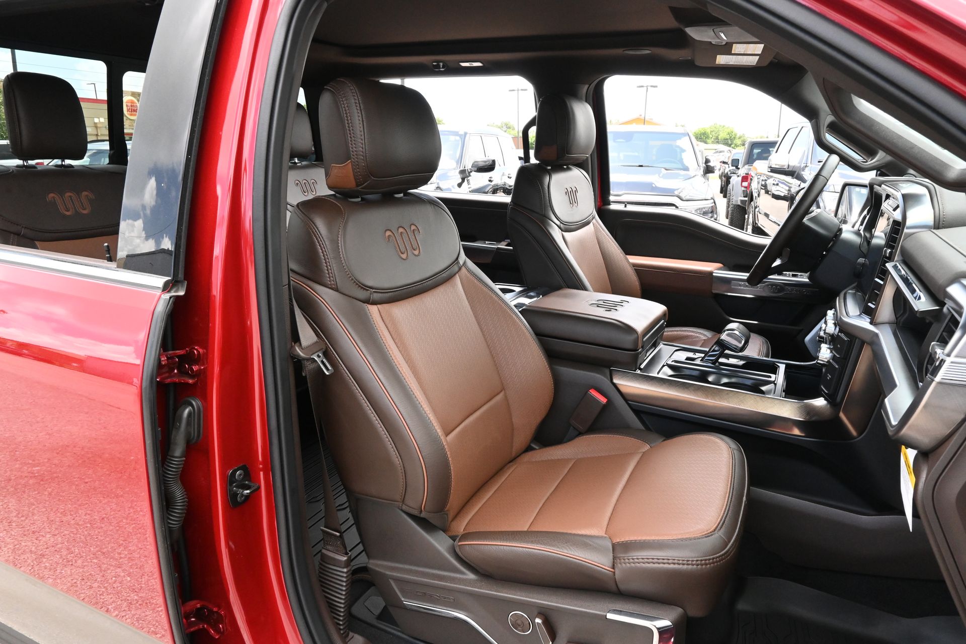 2025 Ford F-150 King Ranch Red at Classic Elite Chevrolet Hwy 6