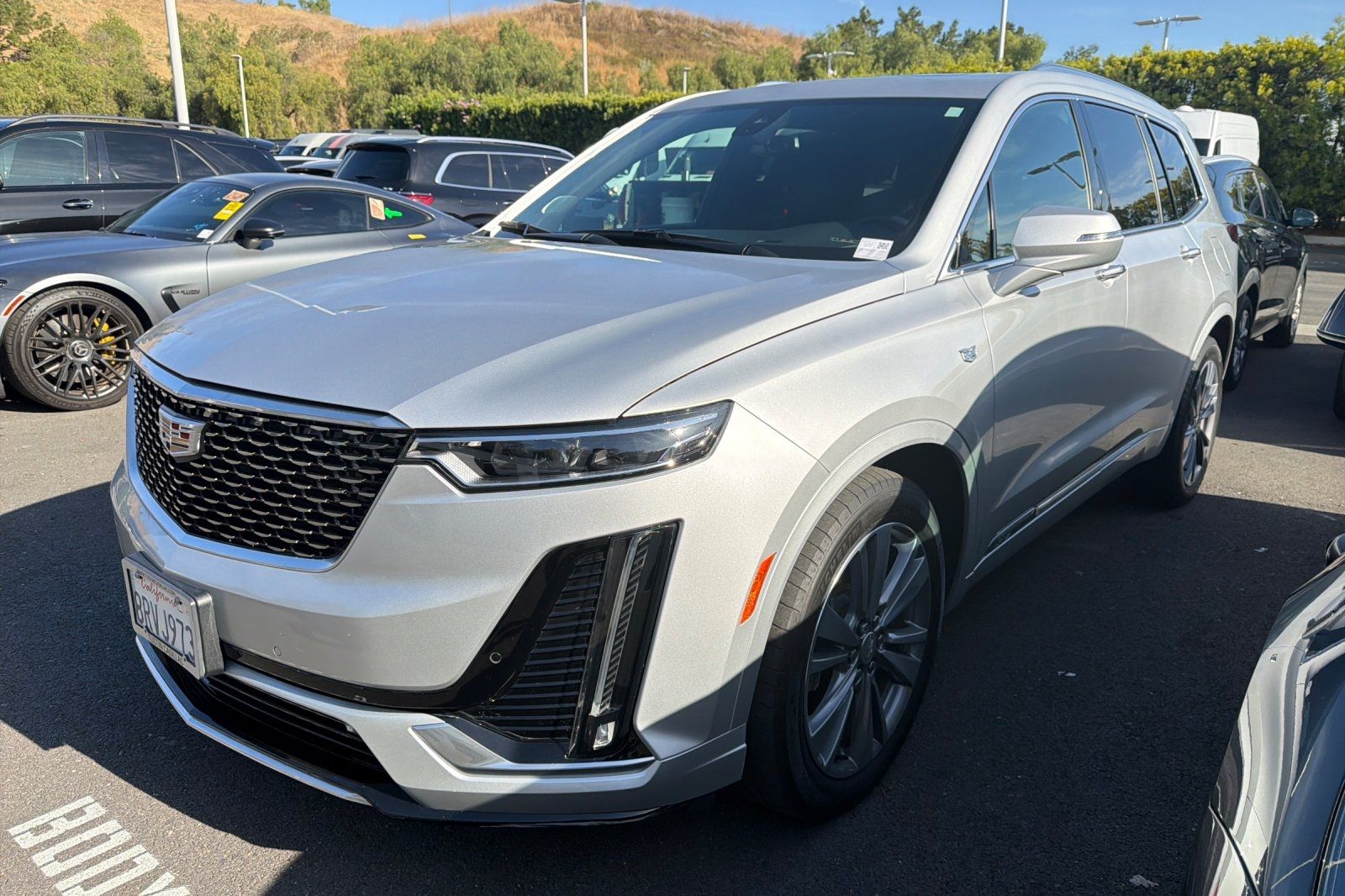 Radiant Silver Metallic 2020 Cadillac XT6 Premium Luxury FWD SUV / Crossover Front-Wheel Drive 9-Speed Automatic
