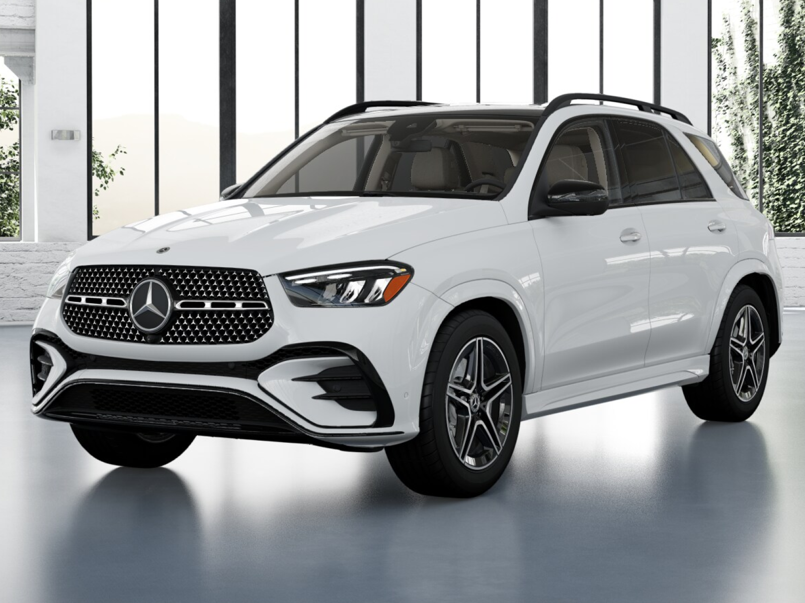 Polar White 2026 Mercedes-Benz GLE SUV / Crossover All-Wheel Drive 9-Speed Automatic