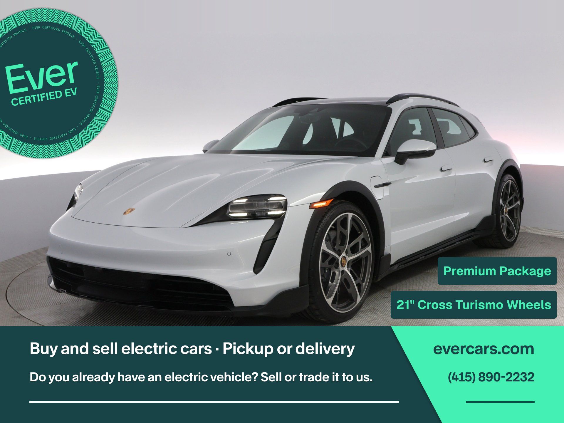 2022 Porsche Taycan 4 Cross Turismo Wagon AWD