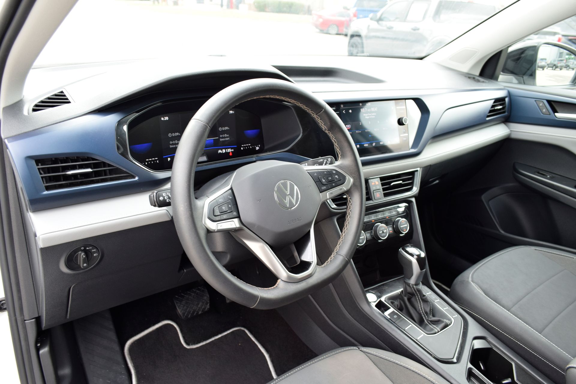 2024 Volkswagen Taos 1.5T SE White at Texan Dodge Chrysler Jeep Ram