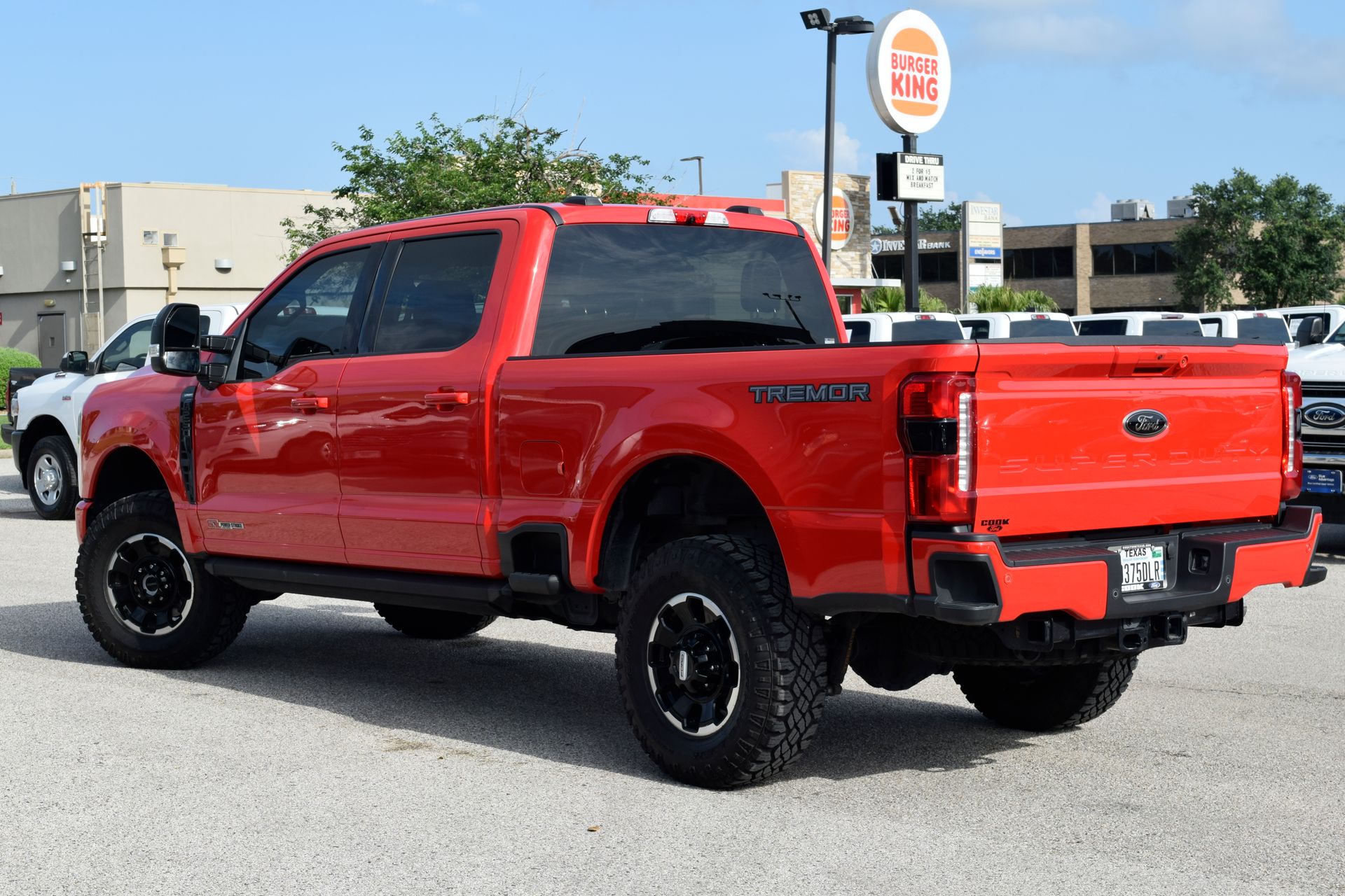 2025 Ford F-250SD Lariat Red at Cook Ford