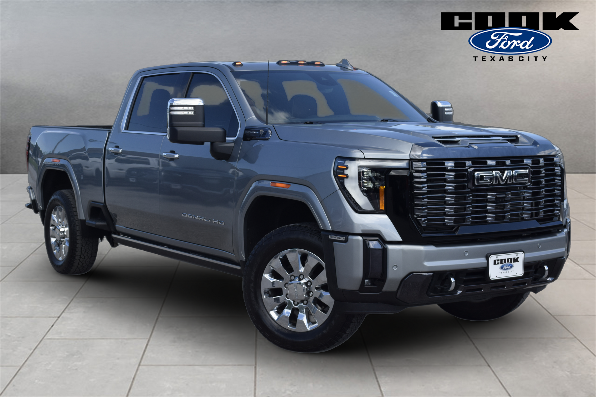 2024 GMC Sierra 2500HD Denali Ultimate Silver at Classic Chevrolet Galveston