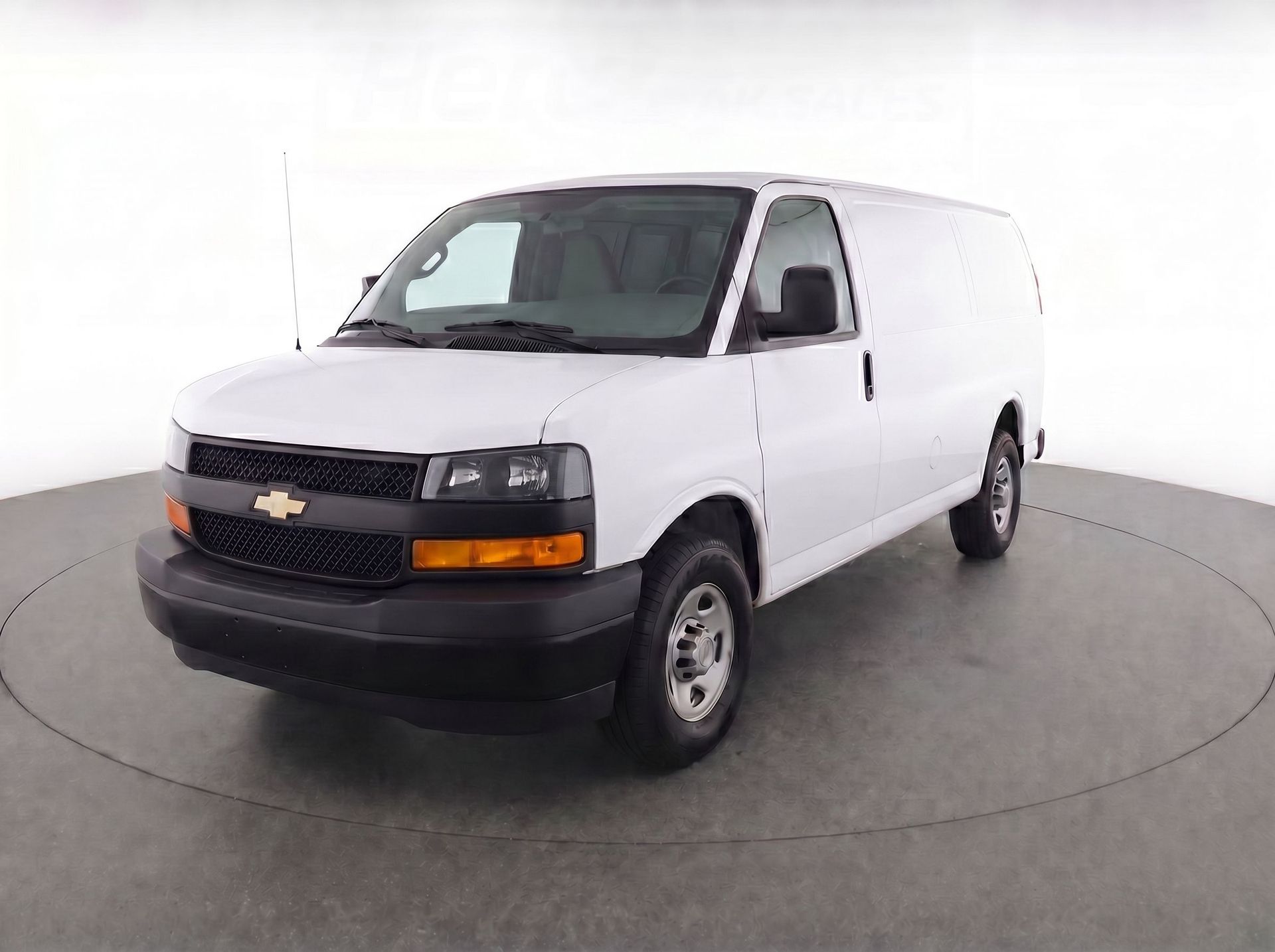 Summit White 2023 Chevrolet Express Cargo 2500 Extended RWD Van Rear-Wheel Drive 8-Speed Automatic Overdrive