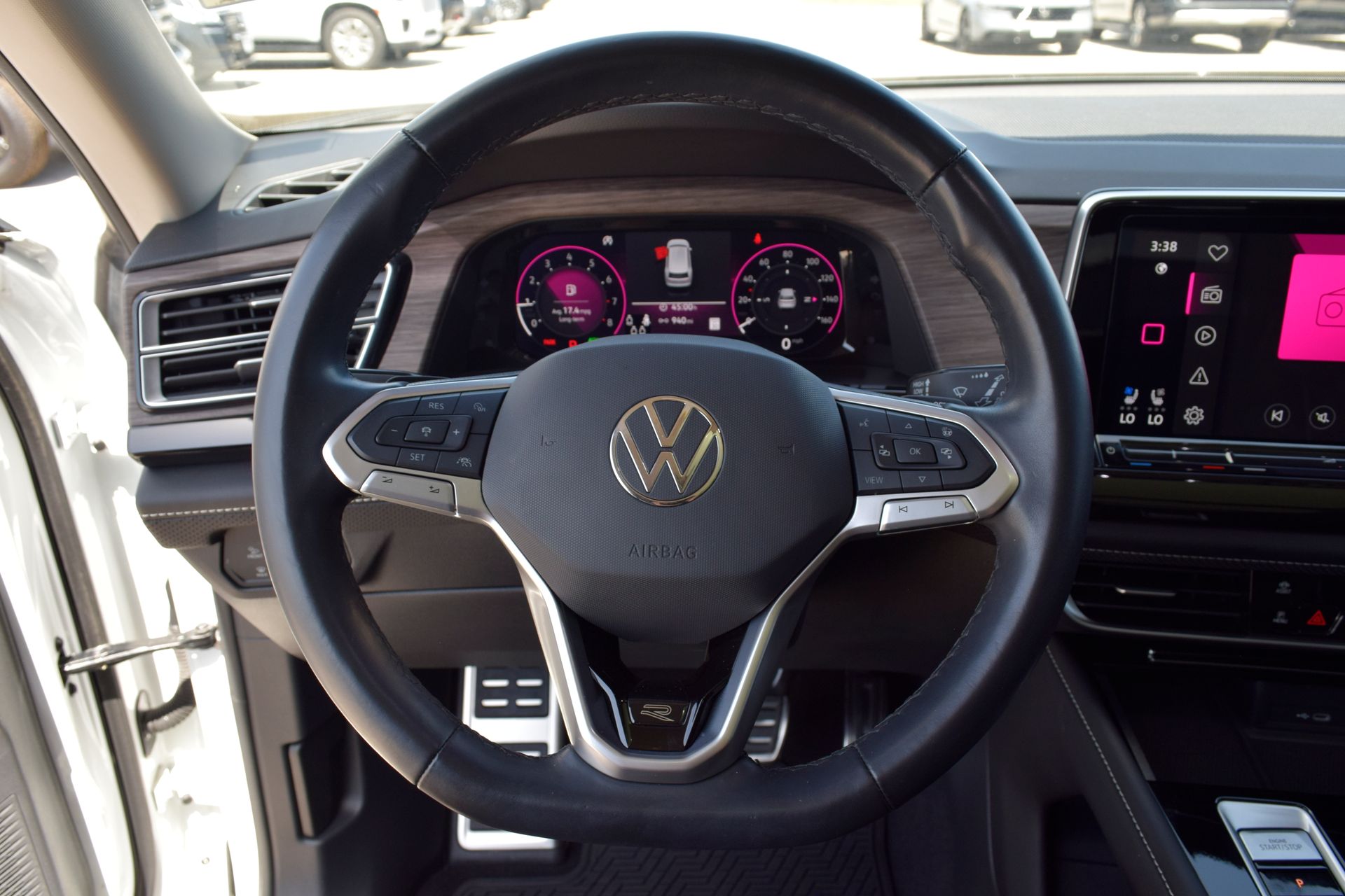 2024 Volkswagen Atlas 2.0T SEL Premium R-Line White at Don McGill Toyota