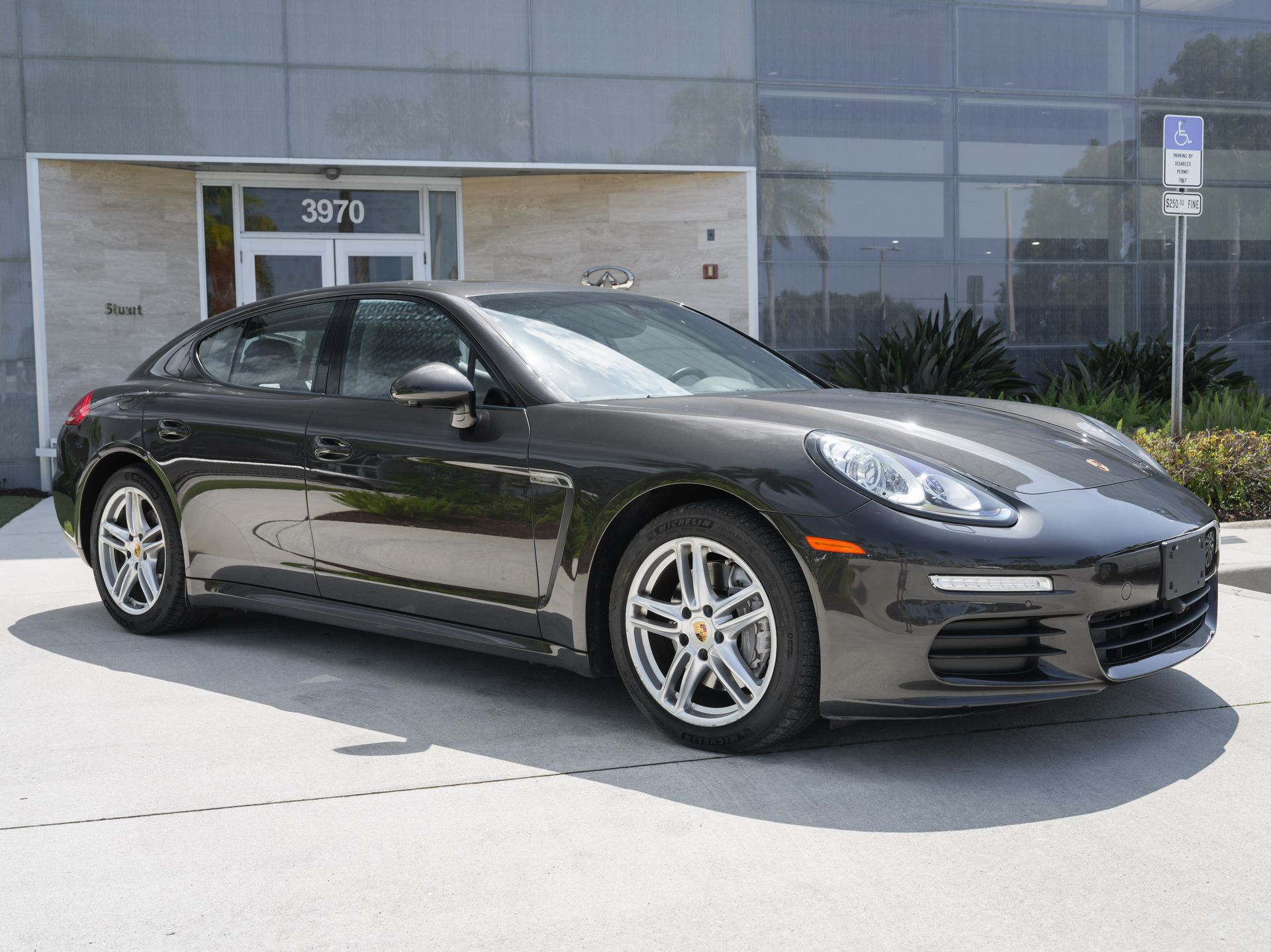 used 2014 Porsche Panamera car, priced at $25,000