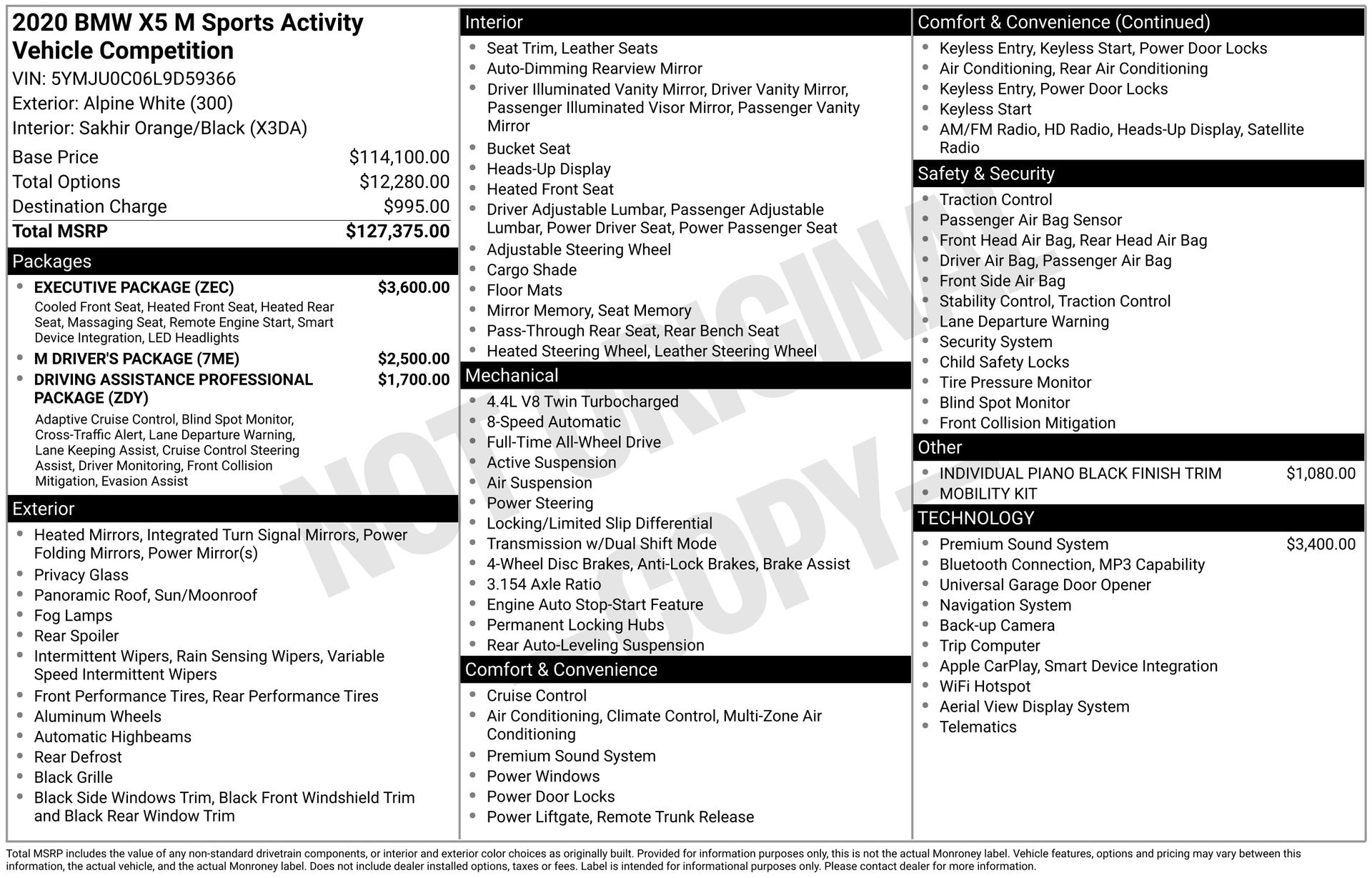 2020 BMW X5 - Image 3