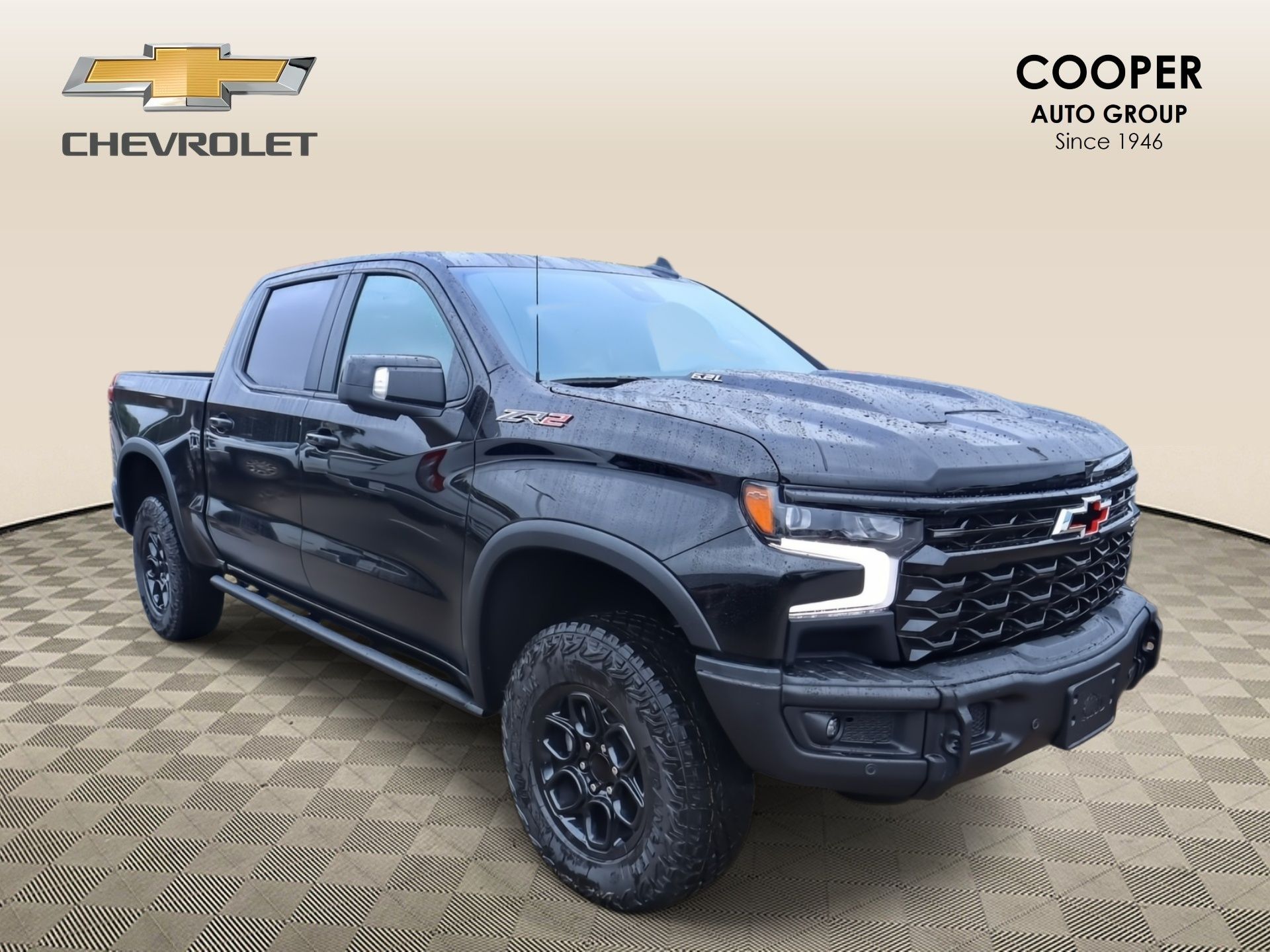 Black 2026 Chevrolet Silverado 1500 Pickup Truck Four-Wheel Drive Automatic