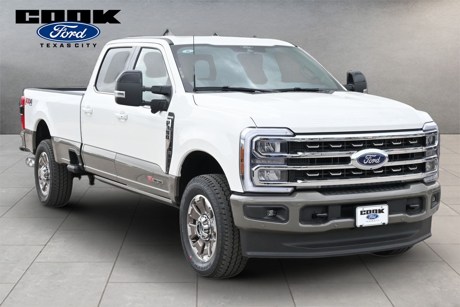 2026 Ford F-350SD King Ranch White at EAG Ford Navasota