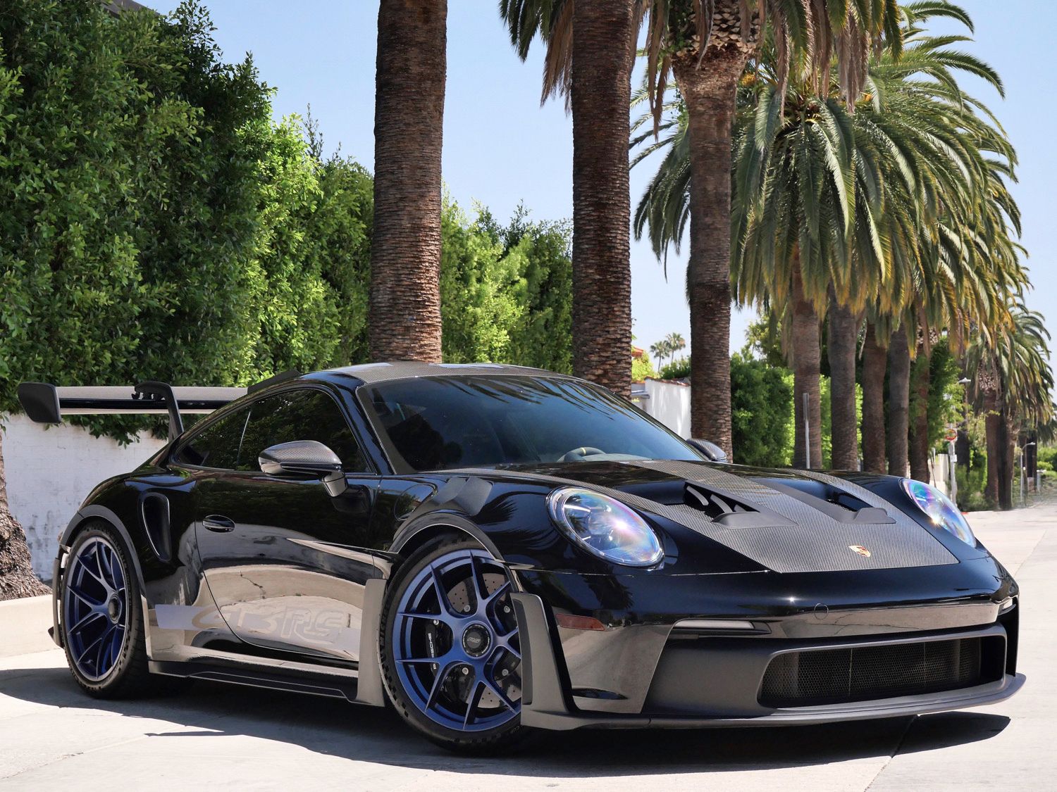 Black 2025 Porsche 911 GT3 RS Coupe RWD Coupe Rear-Wheel Drive 7-Speed Automatic