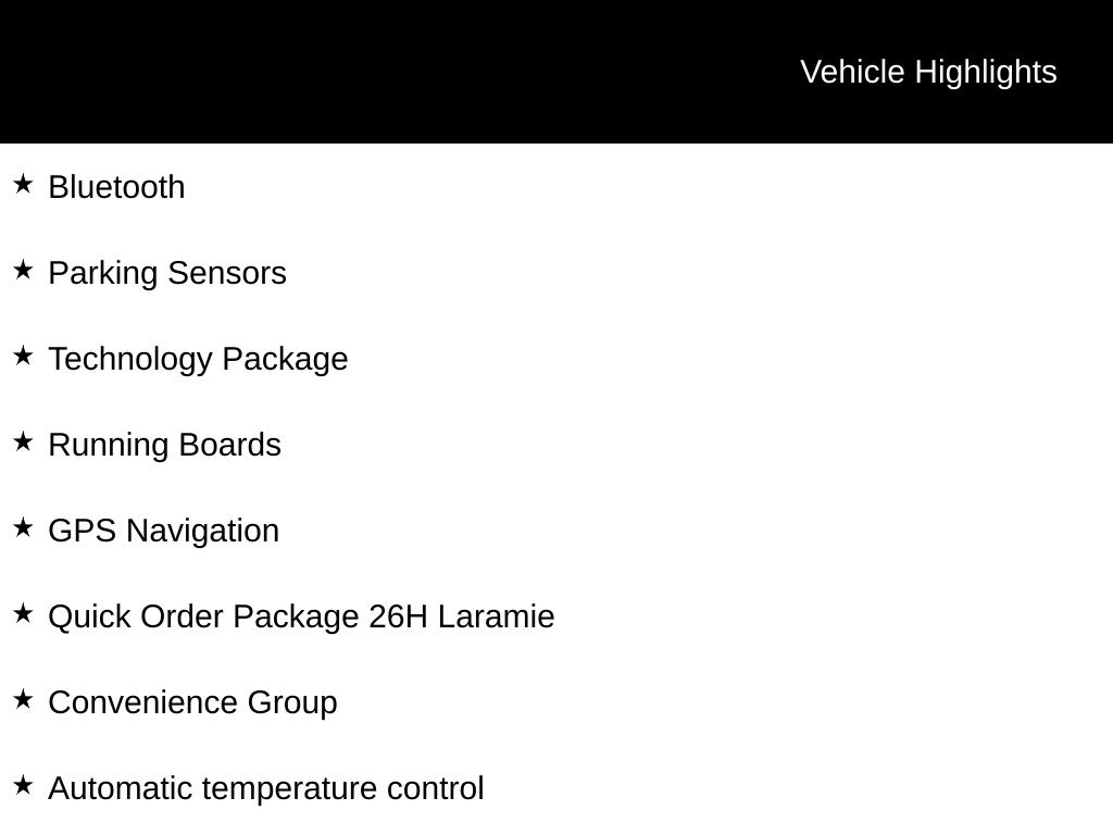 2016 RAM Ram 1500 Pickup Laramie