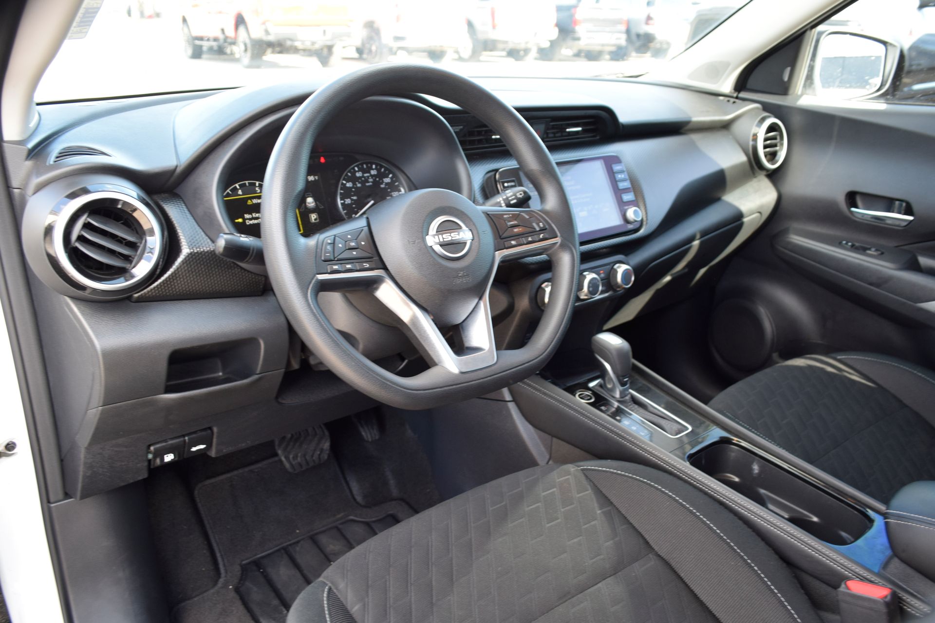 2024 Nissan Kicks SV White at Central Houston Nissan