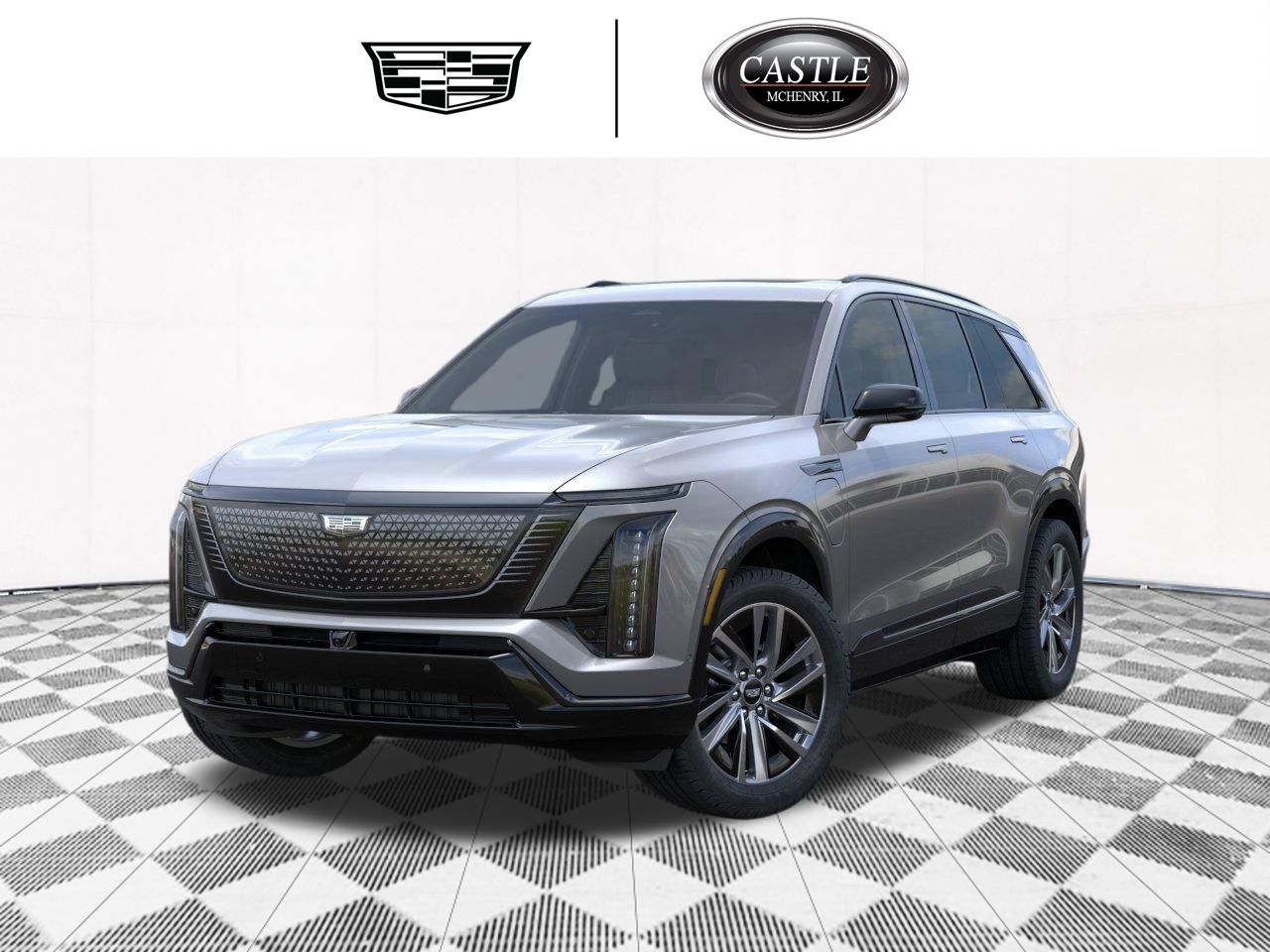 Argent Silver Metallic 2027 Cadillac VISTIQ SUV / Crossover All-Wheel Drive 1-Speed Automatic