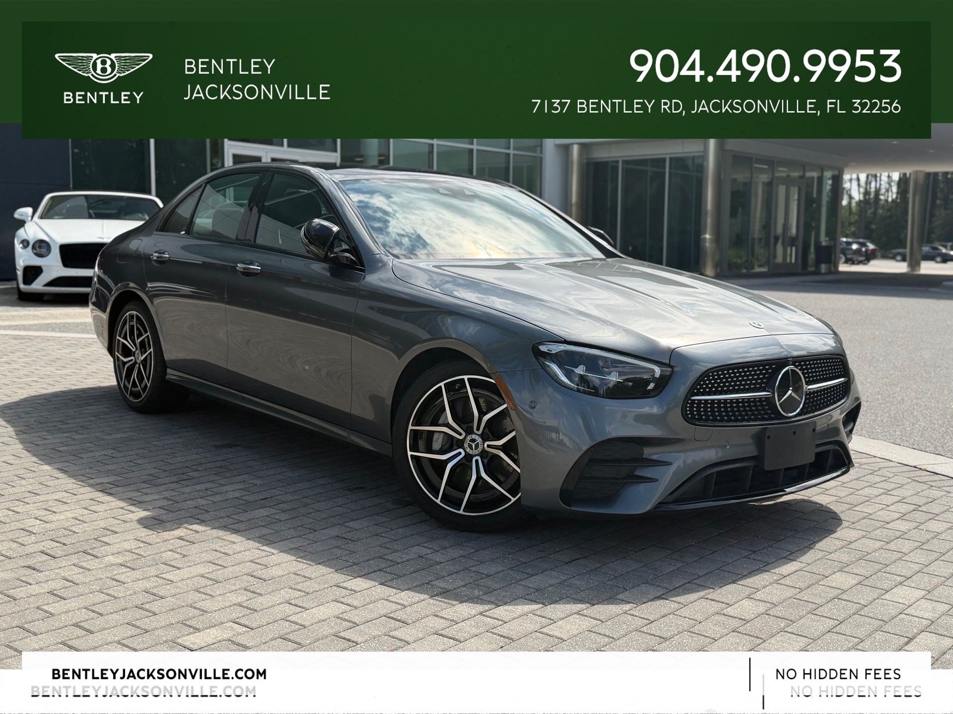 Cirrus Silver Metallic 2022 Mercedes-Benz E-Class Sedan Rear-Wheel Drive 9-Speed Automatic