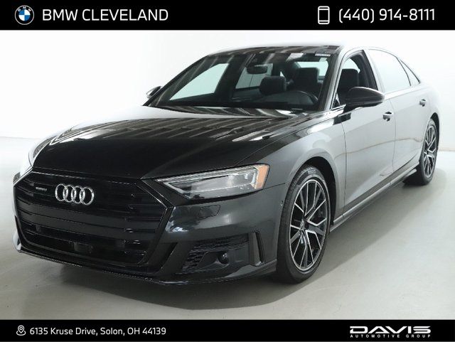 Vesuvius Gray Metallic 2020 Audi A8 L quattro 60 TFSI Sedan All-Wheel Drive 8-Speed Automatic