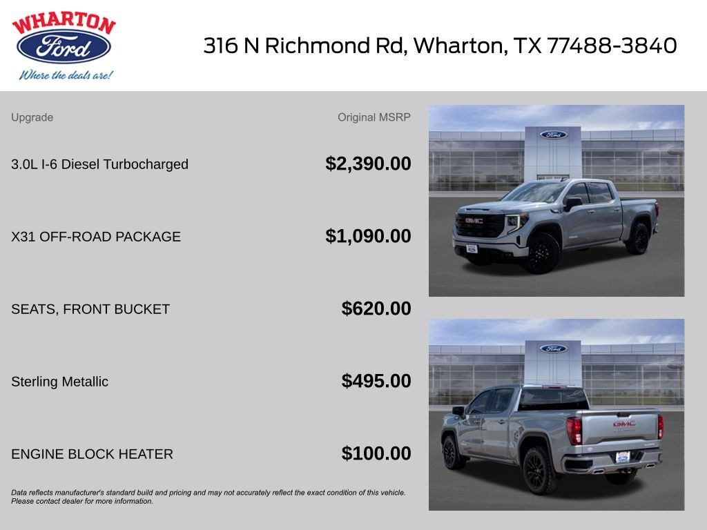 2023 GMC Sierra 1500 Elevation - 1
