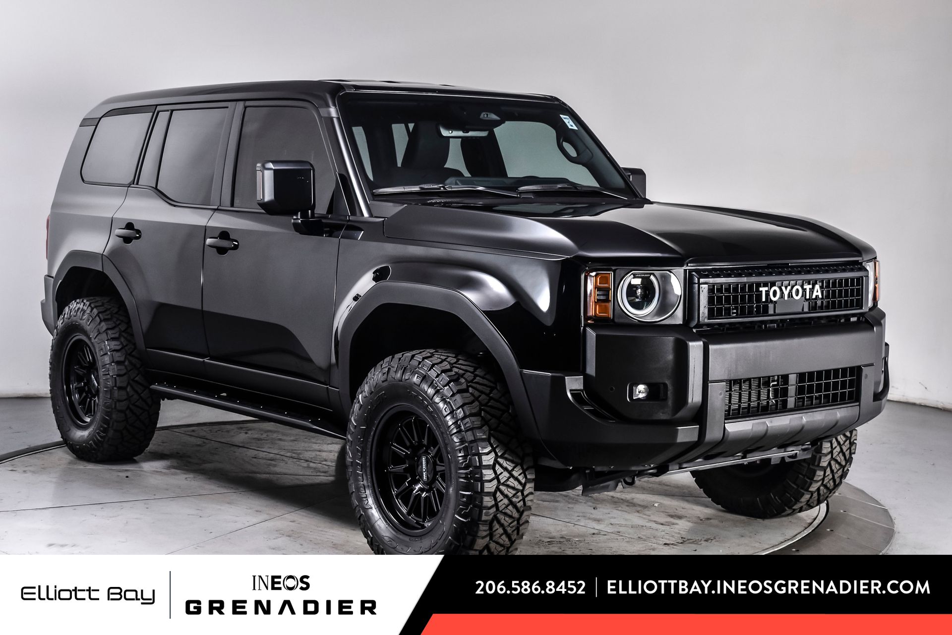 Black 2025 Toyota Land Cruiser 1958 4WD SUV / Crossover Four-Wheel Drive 8-Speed Automatic