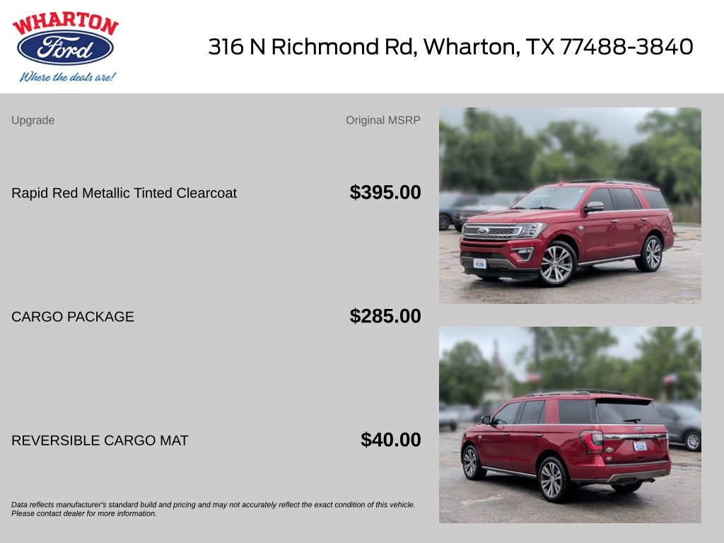 2020 Ford Expedition King Ranch - 1