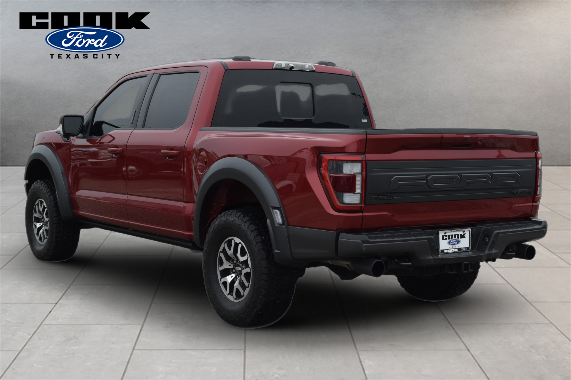 2022 Ford F-150 Raptor Red at Cook Ford