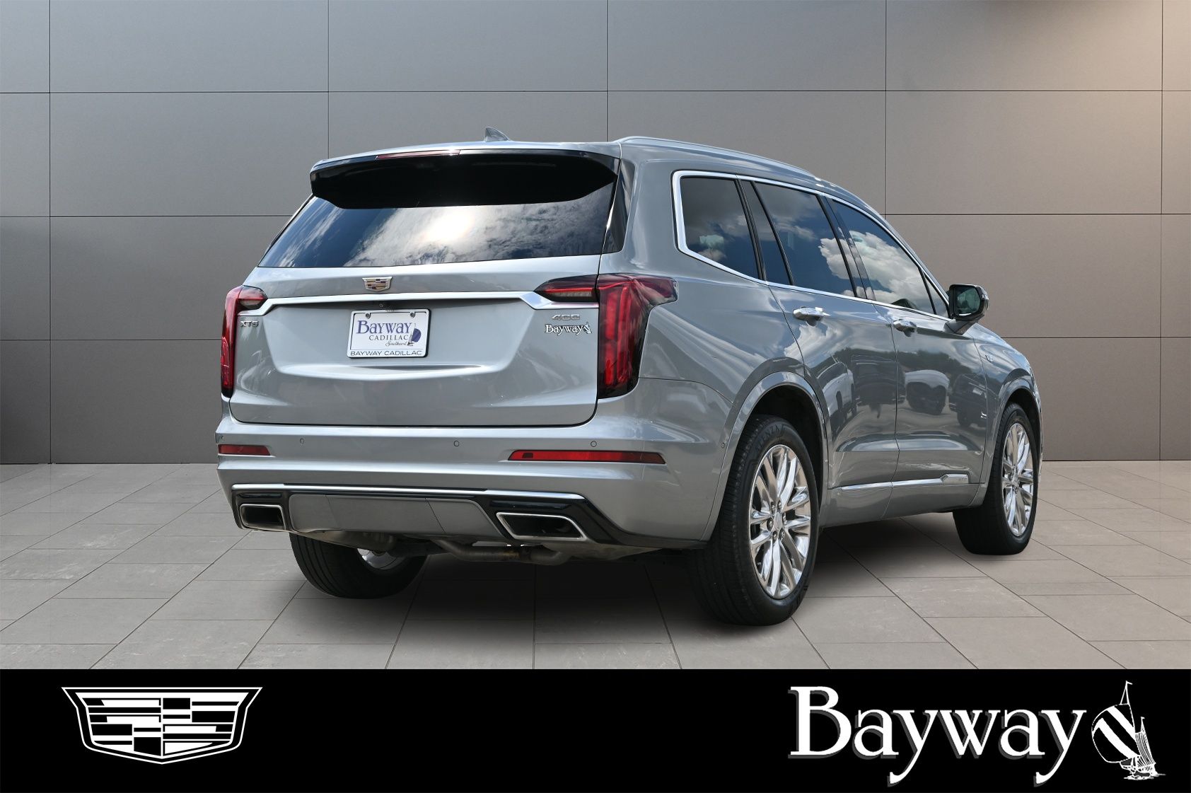 2023 Cadillac XT6 Premium Luxury Silver at Bayway Cadillac of The Woodlands