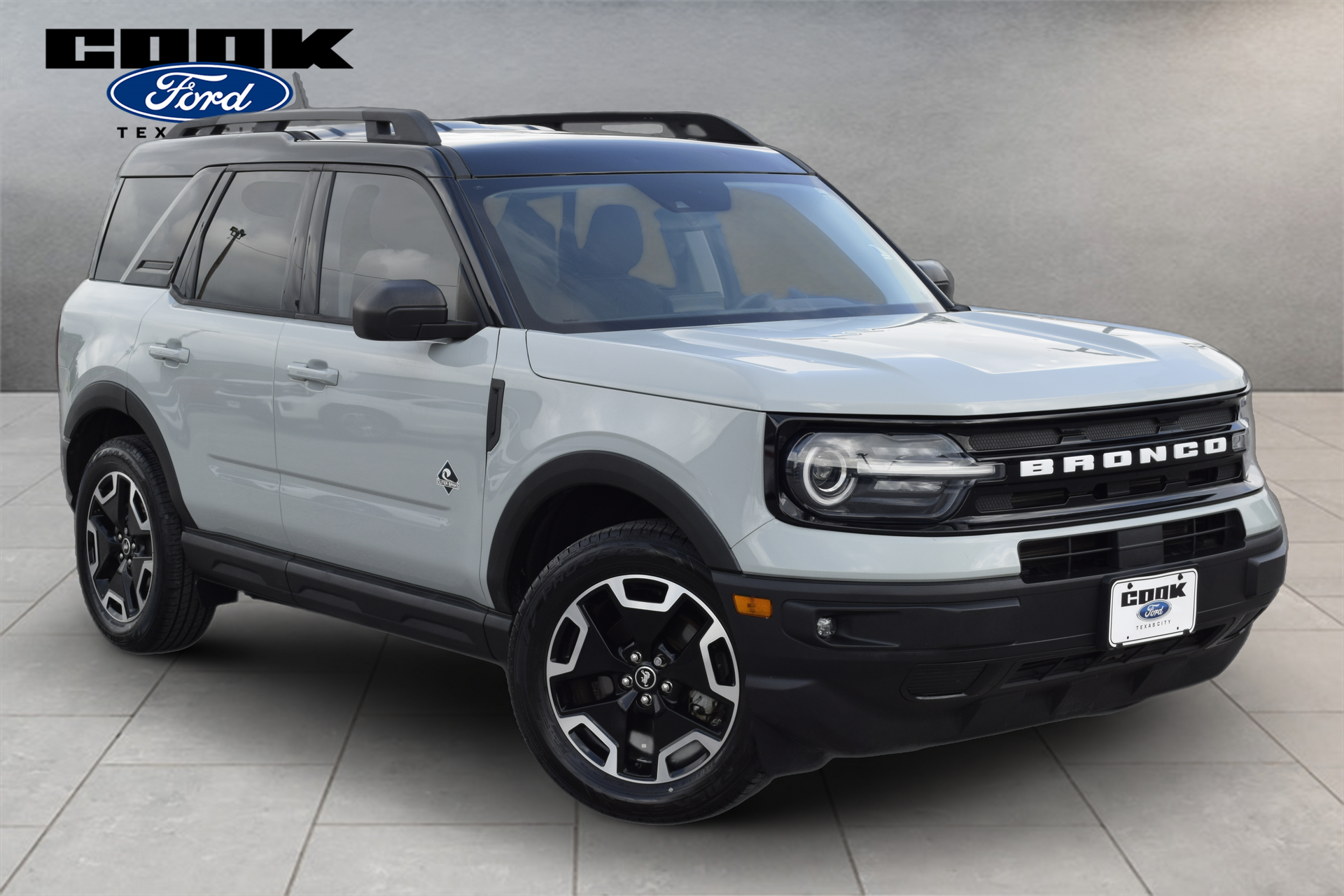 2022 Ford Bronco Sport Outer Banks Green at Bayway Cadillac of The Woodlands