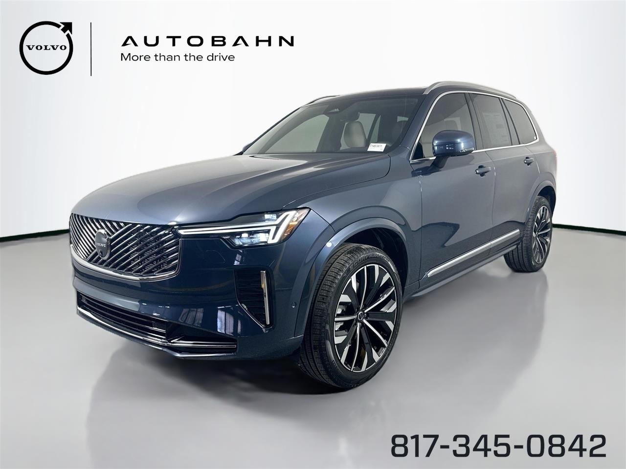 Denim Blue Metallic 2026 Volvo XC90 B6 Plus 7-Passenger AWD SUV / Crossover All-Wheel Drive Automatic
